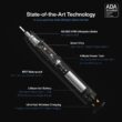 AquaSonic Black Series Ultra Whitening Toothbrush – ADA Accepted Electric Toothbrush - 8 Brush Heads & Travel Case - Ultra Sonic Motor & Wireless Charging - 4 Modes w Smart Timer - Sonic Electric