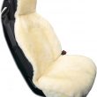 Eurow Genuine Australian Sheepskin Sideless Seat Cover - Champagne