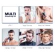 Hatteker Mens Hair Clipper Beard Trimmer Grooming kit Hair Trimmer Mustache Trimmer Body Groomer Trimmer for Nose Ear Facial Hair Cordless Waterproof 5 in 1