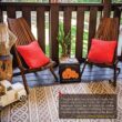 Melino Wooden Folding Chair for Outdoor