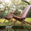 Melino Wooden Folding Chair for Outdoor