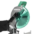Metabo HPT Miter Saw C10FCGSM 10-in Single Bevel Compound Corded Miter Saw