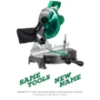 Metabo HPT Miter Saw C10FCGSM 10-in Single Bevel Compound Corded Miter Saw
