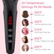 MiroPure Enhanced Hair Straightener Brush by MiroPure, 2-in-1 Ionic Straightening Brush