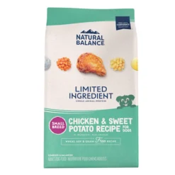 Natural Balance Limited Ingredient Diets Chicken & Sweet Potato Formula Small Breed Bites Dry Dog Food, 12 lbs.