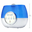 PureGuardian 120-Hour 2-gallon Ultrasonic Warm and Cool Mist Humidifier with Aroma Tray