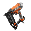 RIDGID R250SFF Pneumatic 16-Gauge 2-1/2 in. Straight Finish Nailer with CLEAN DRIVE Technology