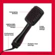 Revlon One-Step Hair Dryer and Styler | Detangle, Dry, and Smooth Hair, (Black)