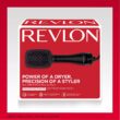 Revlon One-Step Hair Dryer and Styler | Detangle, Dry, and Smooth Hair, (Black)