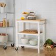TRINITY 3-tier Kitchen Cart, White