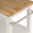 TRINITY 3-tier Kitchen Cart, White
