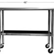 TRINITY Stainless Steel Prep Table, 48-Inch
