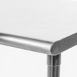 TRINITY Stainless Steel Prep Table, 48-Inch