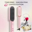 TYMO Hair Straightener Brush, Hair Straightening Comb for Women with 5 Temp 20s Fast Heating & Anti-Scald