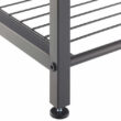 Trinity Shoe Bench With Wire Shelves