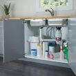 Waste King L-111 Garbage Disposal with Power Cord, 1/3 HP , Gray