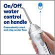 Waterpik Cordless Advanced Water Flosser For Teeth, Gums, Braces, Dental Care With Travel Bag and 4 Tips, ADA Accepted, Rechargeable, Portable, and Waterproof, White WP-560 Waterpik Cordless Advanced Water Flosser For Teeth, Gums, Braces, Dental Care With Travel Bag and 4 Tips, ADA Accepted, Rechargeable, Portable, and Waterproof, White WP-560