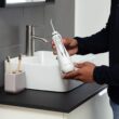 Waterpik Cordless Advanced Water Flosser For Teeth, Gums, Braces, Dental Care With Travel Bag and 4 Tips, ADA Accepted, Rechargeable, Portable, and Waterproof, White WP-560 Waterpik Cordless Advanced Water Flosser For Teeth, Gums, Braces, Dental Care With Travel Bag and 4 Tips, ADA Accepted, Rechargeable, Portable, and Waterproof, White WP-560