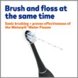 Waterpik Sonic-Fusion 2.0 Professional Flossing Toothbrush, Electric Toothbrush and Water Flosser Combo In One, Black