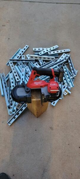 Milwaukee 2529-20 M12 FUEL Cordless Sub-Compact Band Saw Kit - 12V Lithium-Ion, Portable, (4) 12/14 TPI Metal Cutting Blades