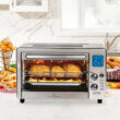 Emeril Lagasse Power Air Fryer 360XL - Convection Ovens Replaces a Hot Air Fryer Oven, Toaster Oven, Rotisserie, Bake, Broil, Slow Cook, Pizza, Dehydrator & More. Emeril Cookbook. Stainless Steel. (MAX 15.6” 19.7” x 13”)