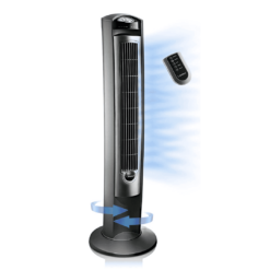Lasko Household Tower Fan, 42", Silver T42951