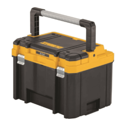 DEWALT TSTAK Tool Box, Extra Large Design, Fixed Divider for Tool Organization, Water and Debris Resistant (DWST17814),Black