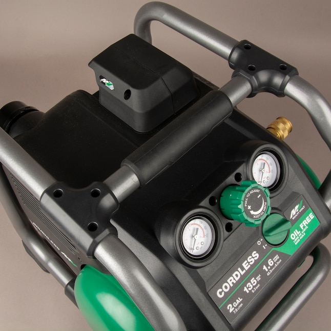 Metabo HPT Air Compressor EC36DAQ4M MultiVolt 2-Gallon Single Stage Portable Cordless Electric with Accessories Metabo HPT Air Compressor EC36DAQ4M MultiVolt 2-Gallon Single Stage Portable Cordless Electric with Accessories - Image 10