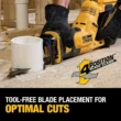 DEWALT Reciprocating Saw DCS387D1 20-volt Variable Speed Cordless (Charger Included and Battery Included)