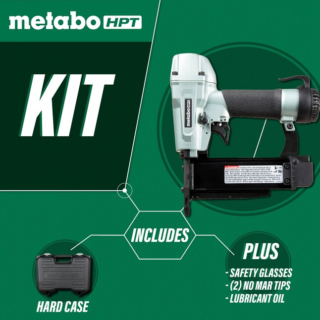 Metabo HPT NP50AM 23-Gauge Pneumatic Finish Nail Gun (Nailer) Metabo HPT NP50AM 23-Gauge Pneumatic Finish Nail Gun (Nailer) - Image 3