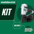Metabo HPT NV45AB2M 15-Degree Pneumatic Roofing Nail Gun (Nailer)