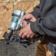 Metabo HPT NV45AB2M 15-Degree Pneumatic Roofing Nail Gun (Nailer)