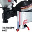 MAX CN445R3 15-Degree Pneumatic Roofing Nail Gun (Nailer)