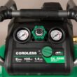 Metabo HPT Air Compressor EC36DAQ4M MultiVolt 2-Gallon Single Stage Portable Cordless Electric with Accessories Metabo HPT Air Compressor EC36DAQ4M MultiVolt 2-Gallon Single Stage Portable Cordless Electric with Accessories