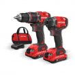 CRAFTSMAN CMCK220D2 V20 2-Tool 20-volt Max Brushless Power Tool Combo Kit with Soft Case (2 Li-ion Batteries Included and Charger Included)