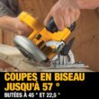 DEWALT Circular Saw DWE575 15-Amp 7-1/4-in Corded