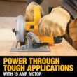 DEWALT Circular Saw DWE575 15-Amp 7-1/4-in Corded