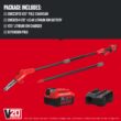 CRAFTSMAN CMCCSP20M1 V20 20-volt Max 8-in Cordless Electric Pole Saw Ah (Battery & Charger Included)