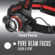 Coast Sportsman 800-Lumen LED Rechargeable Headlamp (Battery Included)