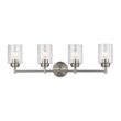 Kichler 45887NI Winslow 30-in 4-Light Brushed Nickel Transitional Vanity Light