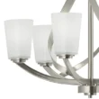 Kichler 34693 Layla 6-Light Brushed Nickel Transitional Chandelier Kichler 34693 Layla 6-Light Brushed Nickel Transitional Chandelier