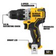 DEWALT DCD706B XTREME 3/8-in 12-volt Max Brushless Cordless Hammer Drill