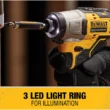 DEWALT DCF801B XTREME 12-volt Max 1/4-in Variable Speed Brushless Cordless Impact Driver