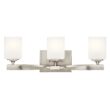 Kichler 55002NI Marette 22.75-in 3-Light Brushed Nickel Modern/Contemporary Vanity Light Kichler 55002NI Marette 22.75-in 3-Light Brushed Nickel Modern/Contemporary Vanity Light