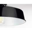 Progress Lighting P550070-031 Cedar Springs 13.25-in W Gloss Black Outdoor Flush Mount Light