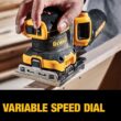 DEWALT DCW200P1 20-Volt-Amp Brushless Cordless Variable Speed Sheet Sander with Dust Management (Battery Included)