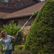 Earthwise LPHT12022 20-Volt 20-in Dual Cordless Electric Hedge Trimmer (Battery & Charger Included)