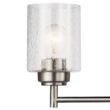 Kichler 45887NI Winslow 30-in 4-Light Brushed Nickel Transitional Vanity Light