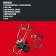 CRAFTSMAN CMEPW2100 2100 PSI 1.2-Gallon-GPM Cold Water Electric Pressure Washer