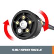 WORX WG620 Power Share 320 PSI 0.53-Gallon-GPM Cold Water Electric Pressure Washer